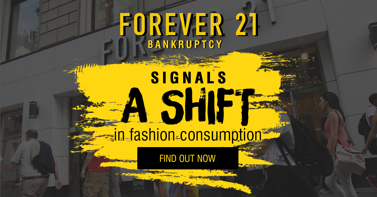Forever 21's bankruptcy signals a shift in how young shoppers view