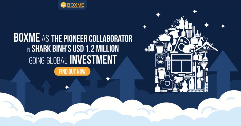 Boxme as the pioneer collaborator in Shark Binh's USD 1.2 million going global investment 1