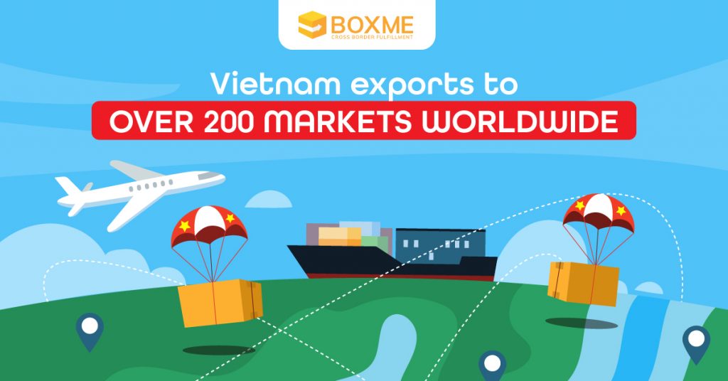 Vietnam exports to over 200 markets worldwide 1