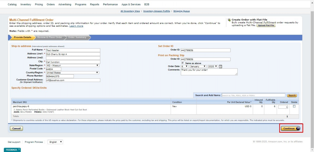 Amazon's Multichannel Automated Fulfillment process 3