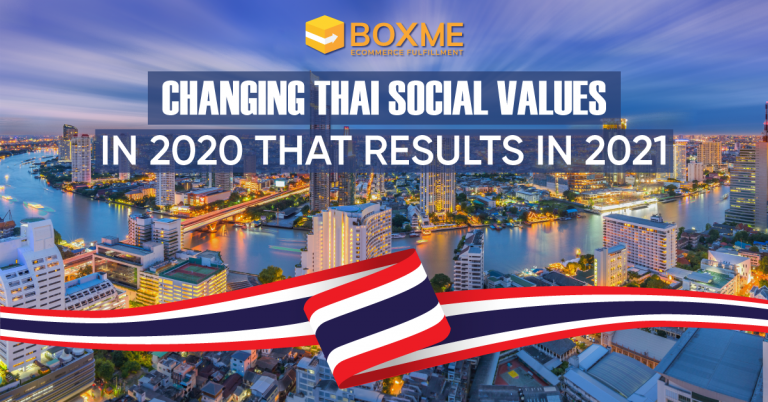 Changing Thai social values in 2020 that results in 2021