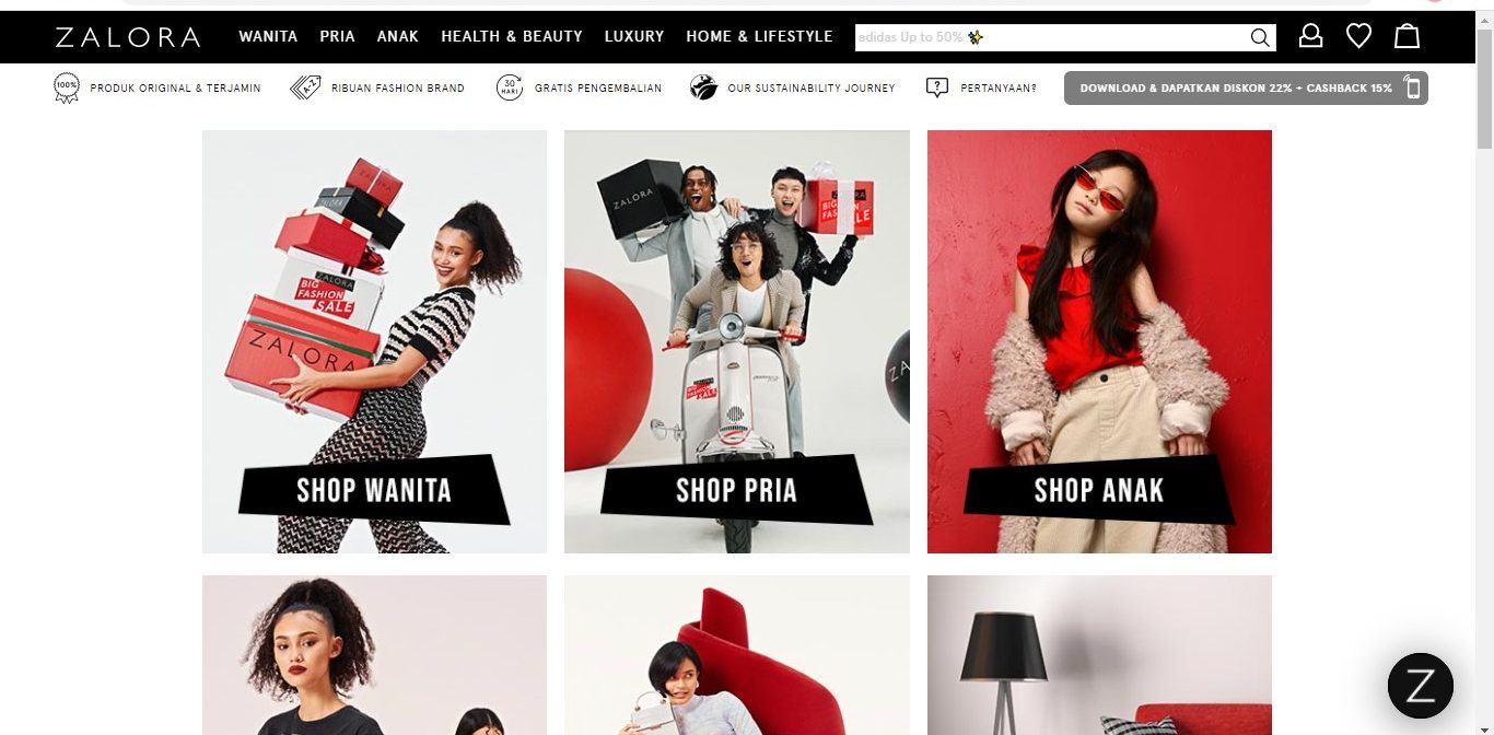 Best Fashion E-commerce Sites in Indonesia 1