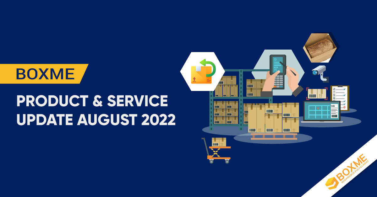 Boxme product & service update on 08/2022 1